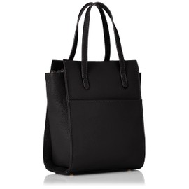 Kuko 2253111306 Tote Bag, Leather 2-Way Mini Tote Bag, black (210)