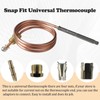 Thermocouple 1980-024 Fit for Robertshaw, 24inch Thermostat Control Pilot Burner