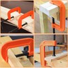 ASelected 4PCS Mini G Clamp 2 Inch (51 MM) Capacity