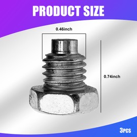 Yumfugu 3 PCS Jack Pressure Rod Fixed Screw, Floor Jack Handle Bolt, Floor Jack Handle Replacement, for 3 Ton 4 Ton Hydraulic Top Handle (Silver)