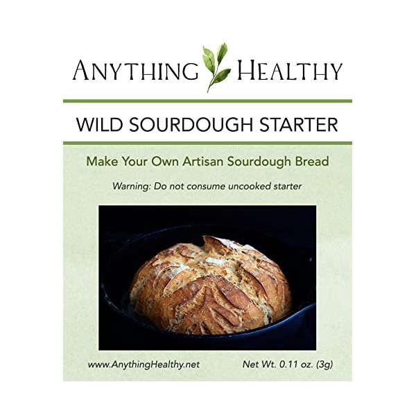 Wild Wheat Sourdough Starter Dehydrated - Best Customer Service, Contact for any Questions