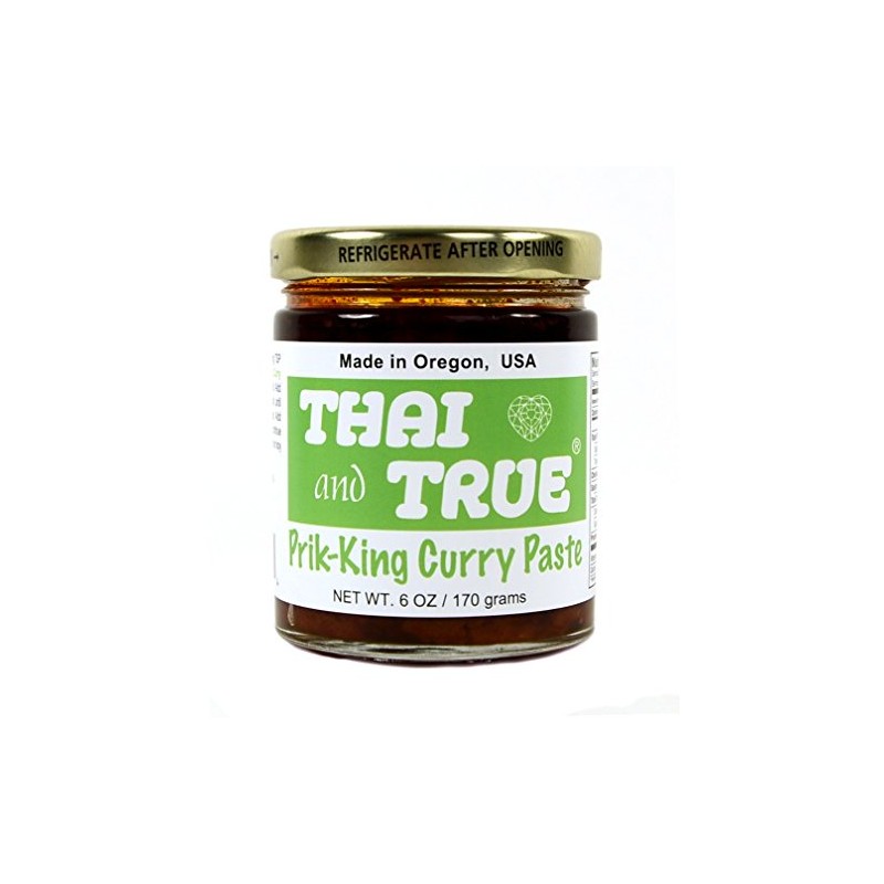Thai and True Prik-King Curry Paste, 6 oz