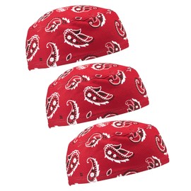 Ergodyne Chill Its 6630 Skull Cap, Lined with Terry Cloth Sweatband, Sweat Wicking, 3-Pack