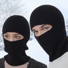 CLAPE Men's 2-in-1 Hat with Mask Balaclavas Beanie Hat Knit