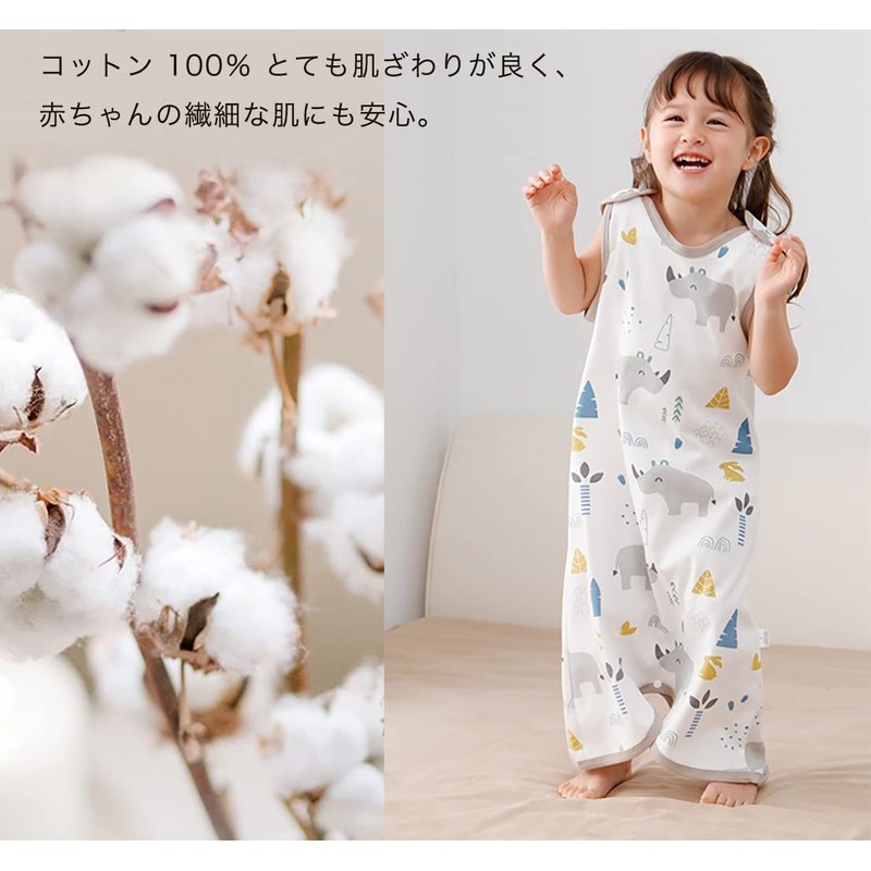 MOMSMENU Baby Sleeper, Summer, 100% Cotton, Soft, For Babies, Easy