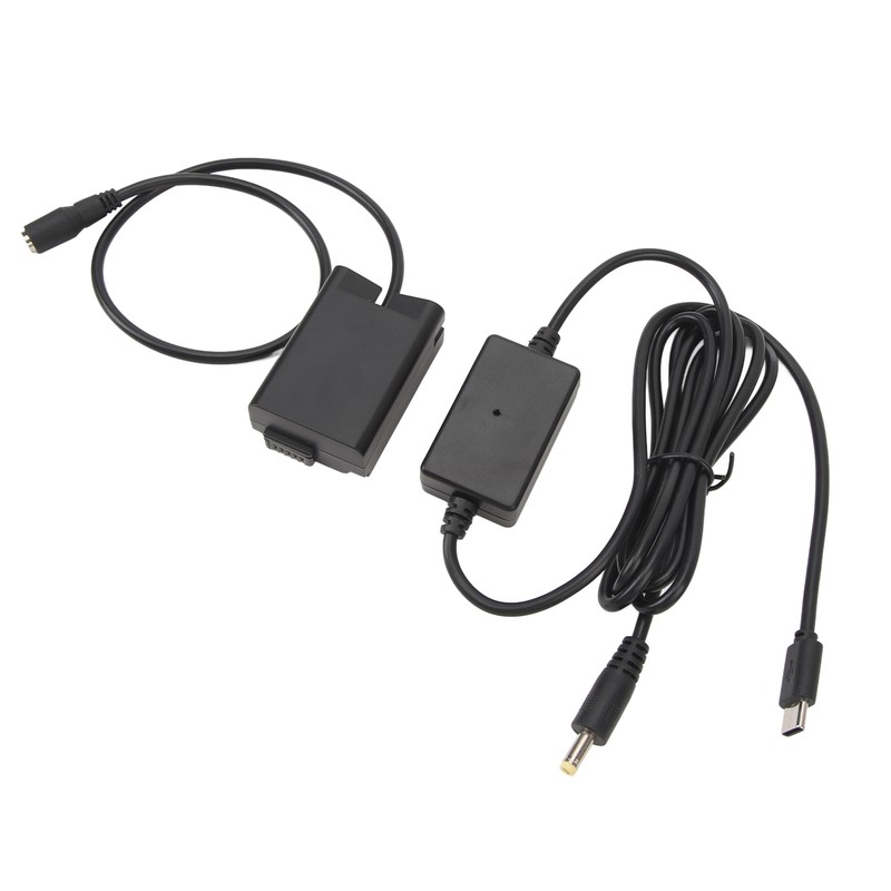 Camera Dummy Battery Pack USB C Digital External Power Fully