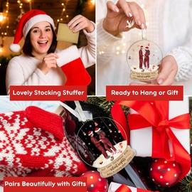 SUCHAGIFT Gifts for Expecting Parents - Expecting Parents to Be Unique Gifts - Baby Pregnancy Announcement Gift Ideas for Husband, Family - Acrylic Christmas Baby Pregnancy Announcement Ornament 2026