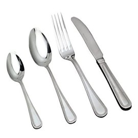 Genware NEV-TF-BD Fork, Table Bead Pattern (Pack of 12)