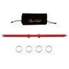 Red Restore Pilates Spreader Bar with 4 Red Strap, Exercise