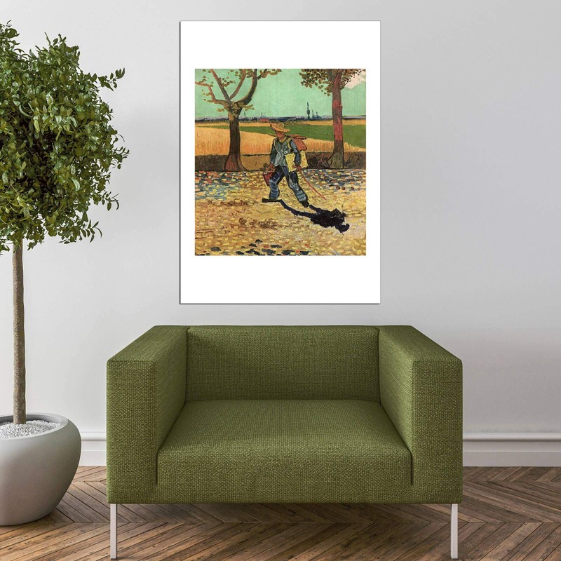 Spiffing Prints Vincent Van Gogh - Self Portrait on the