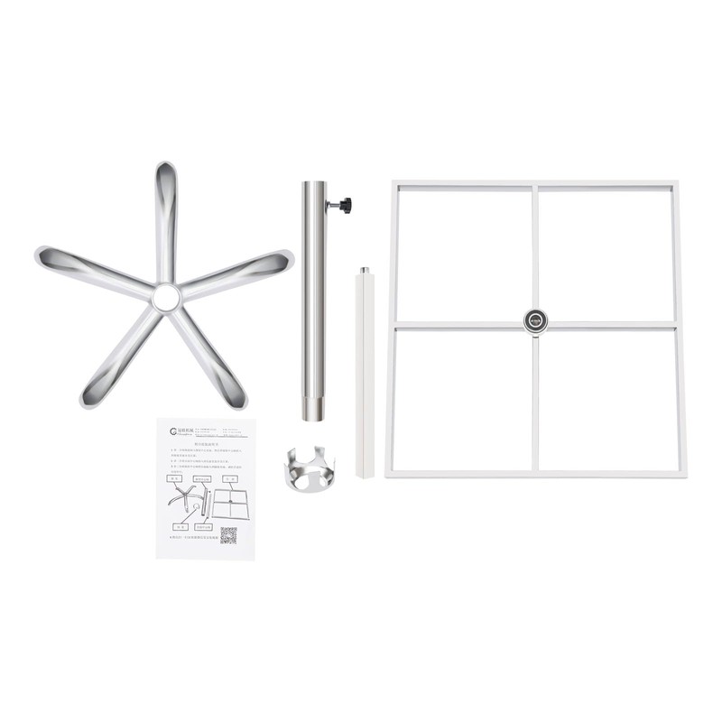 LIAPDG Stainless Steel Spray Paint Rack, Rotation Painting Spraying Stand