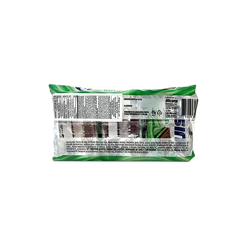 Generic VICTORIA Galletas Peruanas Casino con Crema Sabor a Menta