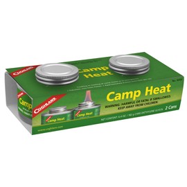 Coghlan's Camp Heat - Compact Diethylene Glycol Heat Source for Camp Cooking, Emergency Preparedness, Portable Fuel for Outdoor Use, Reliable Canned Heating Solution, Ideal for Camping and Travel