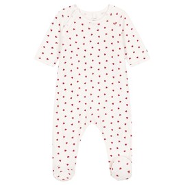 Petit Bateau Unisex Baby Long Sleeve Pyjamas, Marshmallow / Terkuit