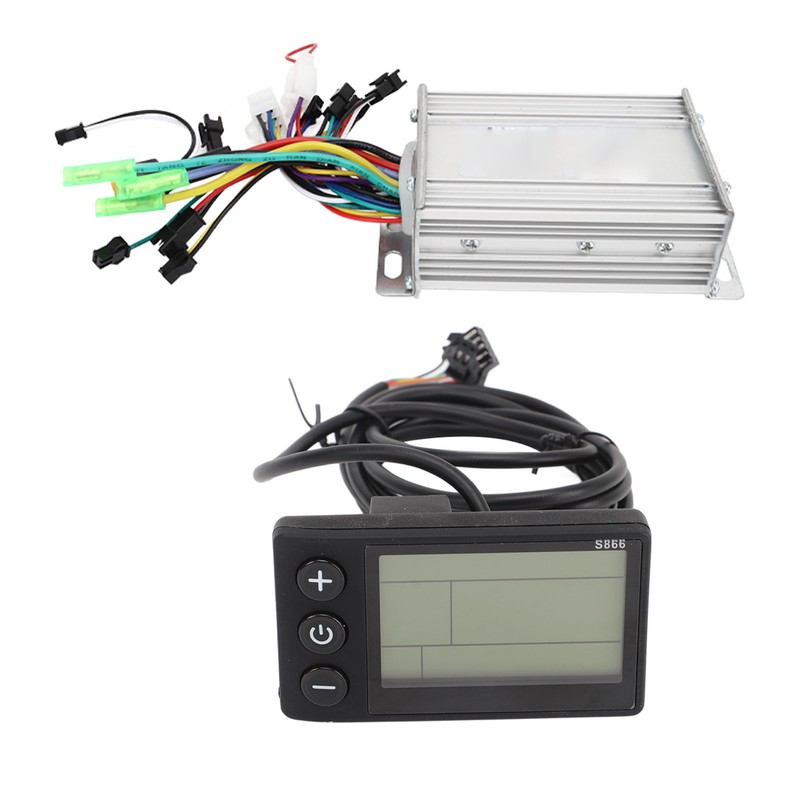 Brushless Motor Control Kit with LCD Display Panel Good Heat