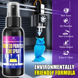 3D Printer Adhesive Glue - 7oz Strong Bed Adhesion for PLA, ABS, PETG, ASA Filaments, Reduces Warping, 3D Printing Glue, Suitable for Various 3D Printing Bed Adhesive, 3D Printer Accessories