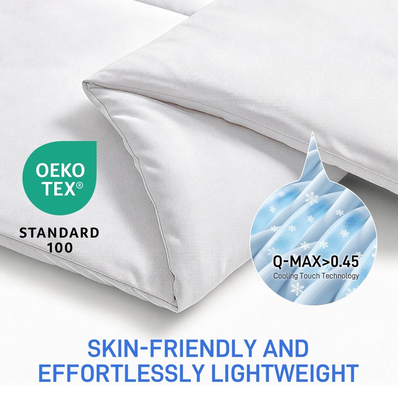 CLD Cooling Comforter Queen Size, Double-Sided Cooling for Hot Sleepers