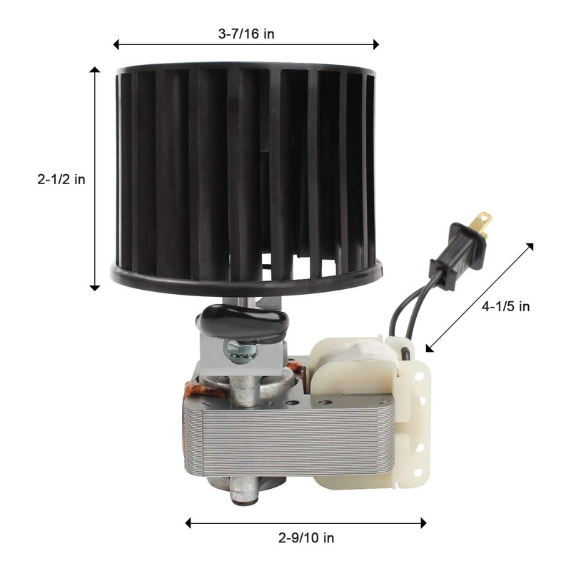 RMSPO S97009796 Bathroom Fan Motor Blower Assembly for Broan Nutone