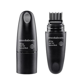 Modbom Easy Gray Hair Cover Stick All Day Hair Tint Gray Hair Cover, 1 Piece, Natural Black / 모두봄 간편한 새치커버스틱 올데이 헤어틴트 흰머리커버, 1개, 내추럴 블랙