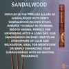 HEM SANDALWOOD Incense sticks Pack of 6 with DHS incense