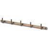 Posh Living 63138 Iron Wall Hook, 5-Piece Set, Antique Gold