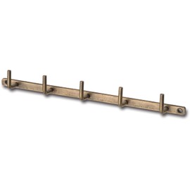 Posh Living 63138 Iron Wall Hook, 5-Piece Set, Antique Gold