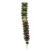 Ilde (pulsera) Tapete Zarabanda (ogun/verde/negro/multi)