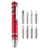 HARFINGTON 8 in 1 Mini Pocket Pen Screwdriver Set CR-V