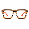 Zeelool Stylish Square Blue Light Blocking Glasses for Men Computer