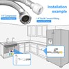 RO to Refrigerator Water Line Kit - 15FT Stainless Flexible
