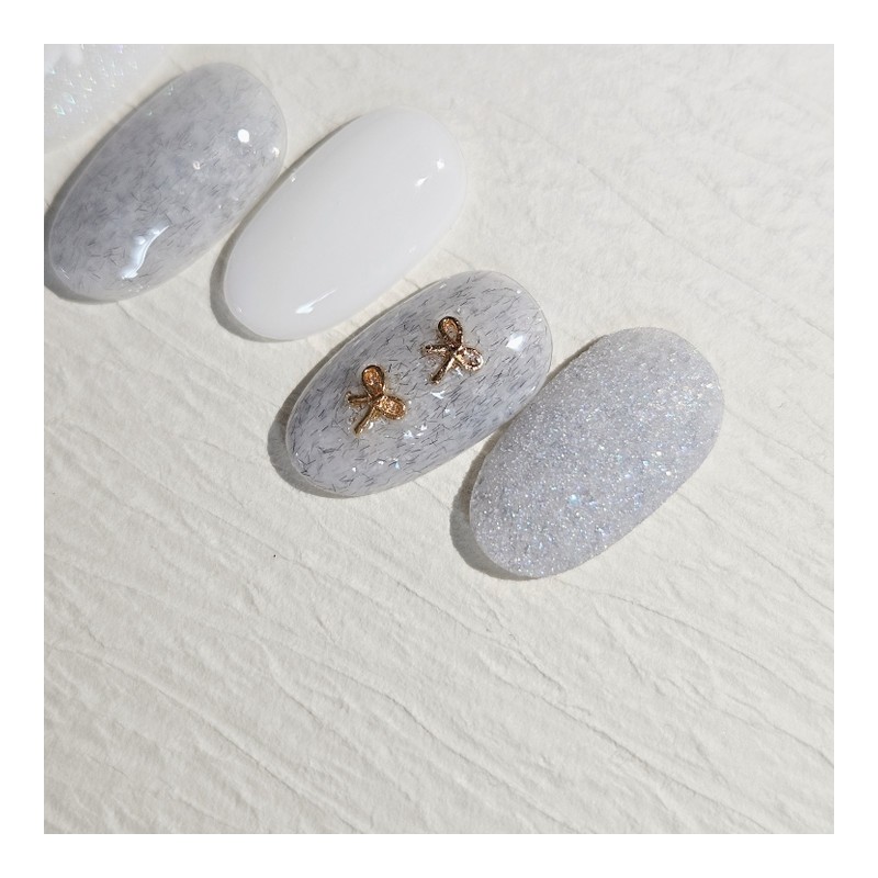 Snowdoll Handmade Nail Tips - Almond Midi / 스노우돌 수제네일팁