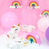 GIFTEXPRESS 6pcs Mini Rainbow Piñatas 8"x5" – Colorful Party Favors