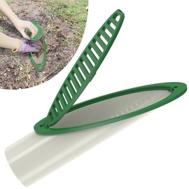 Upgraded Drainage Grate 4 Inch, Angled Yard Drainage Emitter, Grating Drain for Sump Pump Discharge, and Gutter Downspout Extensions with Button for Effortless Maintenance (Green, 1 Pcs)