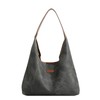 Shoulder Bag for Women Soft PU Leather Minimalistic Top Handle