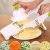 Slicer, Vegetable Slicer, Julienne Set, 8 in 1, Multi-functional, Vegetables,