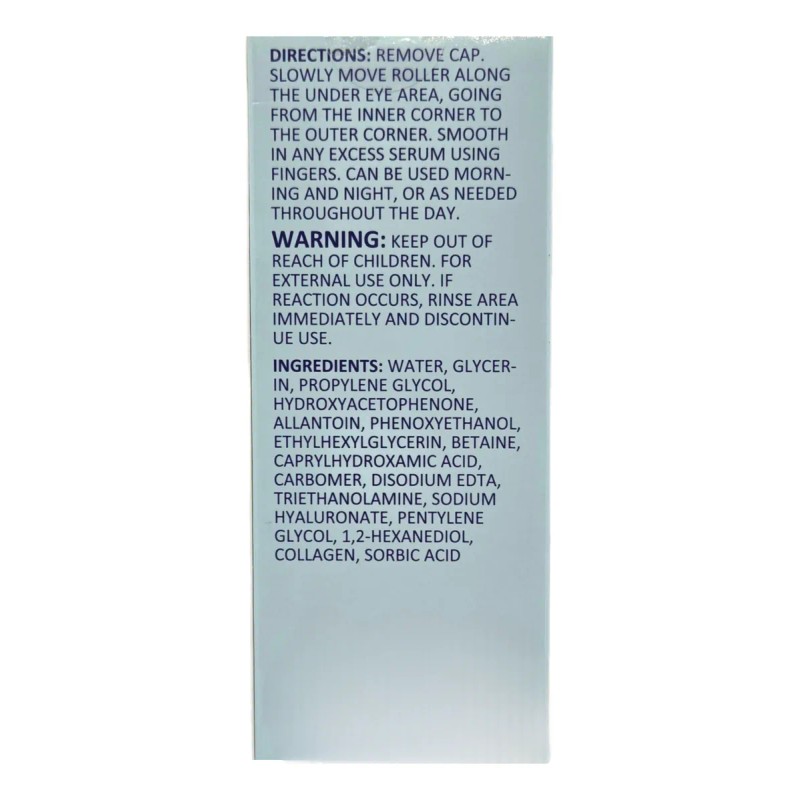 O.pure Serum Colágeno Adiós Ojeras Y Líneas Finas