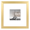 upsimples 8x8 Picture Frame, Display Pictures 4x4 with Mat or