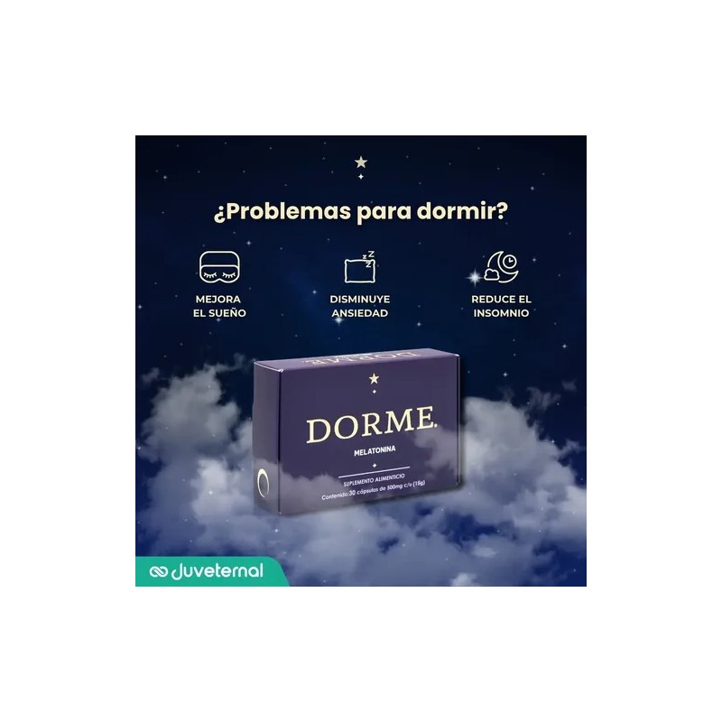 Anahuac Dorme Melatonina, Suplemento Alimenticio Para Dormir Sin Sabor
