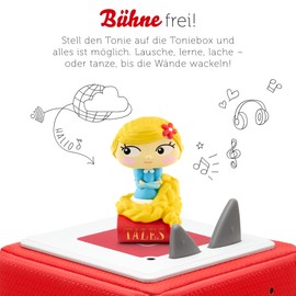 tonies Audio Figure for Toniebox, Favourite Fairy Tales - Rapunzel and Other Fairy Tales, Audio Play for Children from 3 Years, Playing Time Approx. 65 Minutes