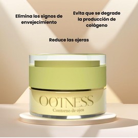 Contorno de Ojos. Reduce los signos de envejecimiento y fatiga alrededor de los ojos. Thanaka + Colágeno. Mejora la apariencia del contorno de ojos.