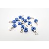 Sea Fishing Rig Making Pulley Swivel/Pulley Clips/Pulley Beads/Sliding Swivels (BLUE)