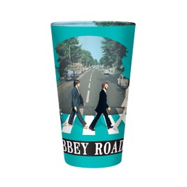 GB eye The Beatles XXL Glass Abbey Road tiene capacidad para 14 onzas líquidas, banda de música Crosswalk Come Together para el hogar y la cocina