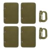 Tiardey Set of Patch Book, 4 Sides, Fold-Down Patch Holder,