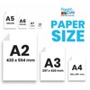 Papercutz A4 Glossy Inkjet Printer Paper, 100 Sheets (200GSM) -