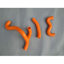 Silicone Radiator Hose For 2012-2020 50 SX 50SX Mini 50 SXS 2012 2013 2014 2015 2016 2017 2018 2019 2020 (ORANGE)
