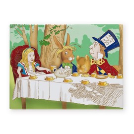 Art of Arora 2904 Alice in Wonderland Tea Party Ceramic Tile Picture Plaque Wall Art 15 x 20cm