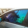 AuMoHall Chameleon Green and Blue Car Side Window Tint 20%