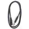 XLR Male auf Klinke Stereo schwarz 150cm