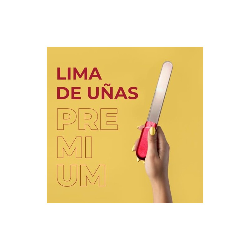 Lima de uas, Lima de uas de cristal prmium con