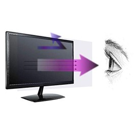 Anti Blue Light Screen Protector (3 Pack) for 19 Inches (Screen Measured Diagonally) Desktop Monitor. Screen Protector Size is 16.1 inches width x 10.1 inches height. Filter out Blue Light and relieve computer eye strain to help you sleep better